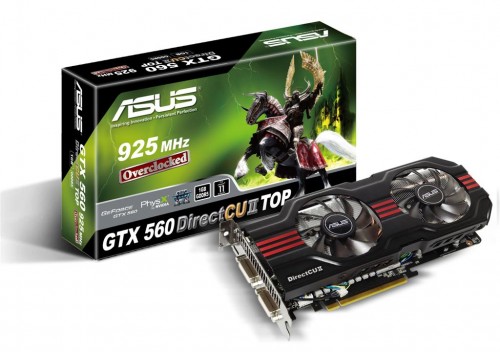 Asus ENGTX-560  DCII Top 1GB DDR-5 Graphics Card