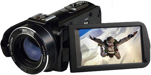 Ordro HDV-Z20 1080p Wi-Fi Digital Video Handy Camera