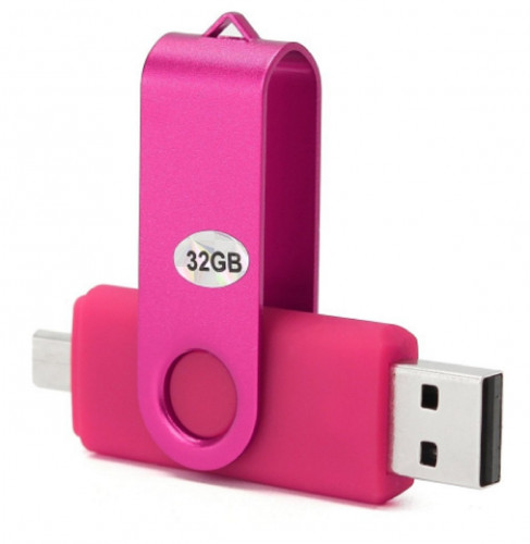 Dual Port 64GB OTG Pen Drive for Computer and Smartphone