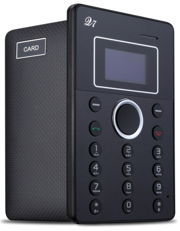 AiEK Q7 Bletooth 1 Inch Single SIM Mini Card Phone