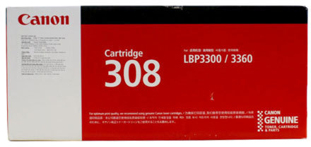 Canon 308A Black Printer Toner Cartridge