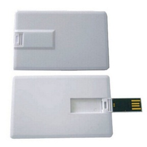 Card Shape 8 GB Pen Drive with Logo Printing