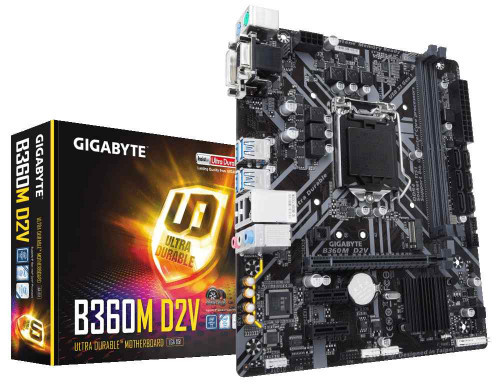 Gigabyte B360M D2V DDR4 8th Gen Motherboard