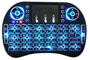 Mini i8 2.4G Wireless Keyboard with Touchpad and Backlight