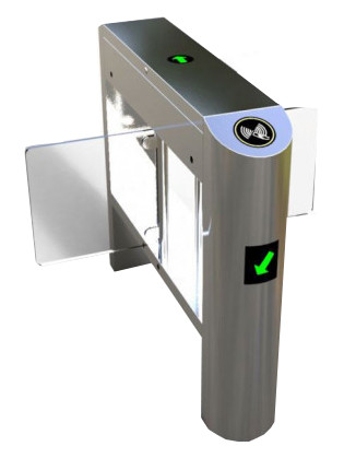 RFID Dual Swing Turnstile Gate