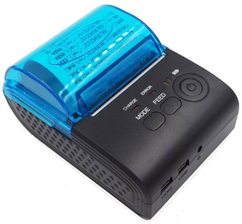 Thermal Receipt ZJ-5805 Portable Bluetooth Moblie Printer