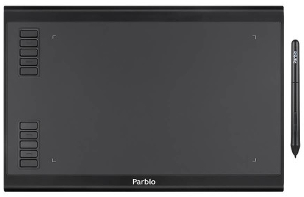 Parblo A610 Plus 10 Inch Graphics Drawing Tablet