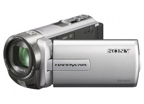 Sony Handycam DCR SX45 Camcorder 70x Optical Zoom