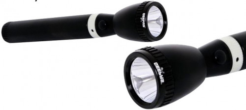 Geepas 3827 Rechargeable Flash Torch Light