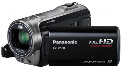 Panasonic HC-V500 16GB 38x Zoom Full HD Camcorder