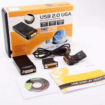 Multi Display USB 2.0 to DVI / VGA / HDMI Adapter