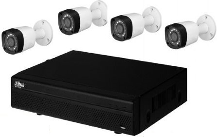 CCTV Package 8CH Dahua XVR 4Pcs Camera 500GB HDD