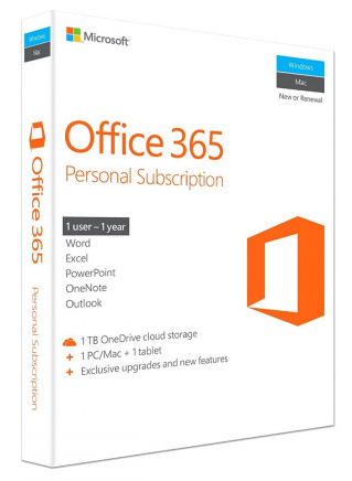 Microsoft Office 365 Personal for 32-bit / x64