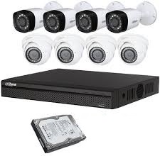 CCTV Package 8CH DVR 8 Piece 2MP HDTVI Camera
