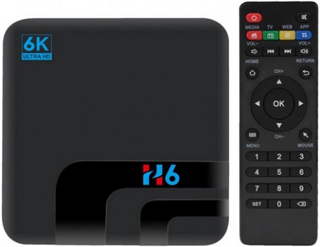 H6 Android TV Box 6K Media Player
