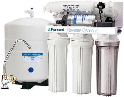 Puricom CE-2 Undersink 5-Stage RO Water Filter