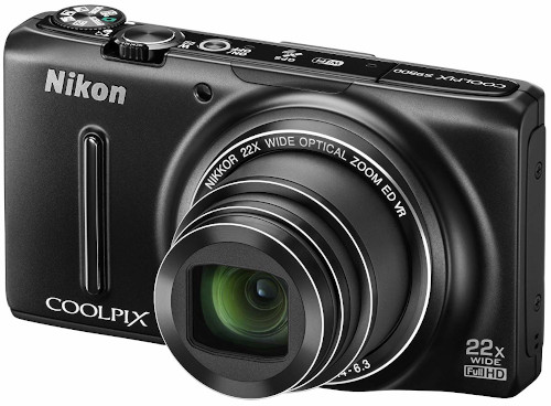 Nikon Coolpix S9500 Wi-Fi Digital Compact Camera