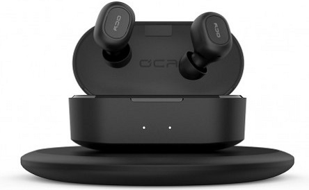 QCY T2S Bluetooth Earbuds with Wireless Charging