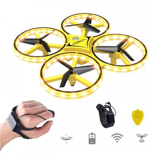 Kids Finger Gesture Control Drone with Gravity Remote