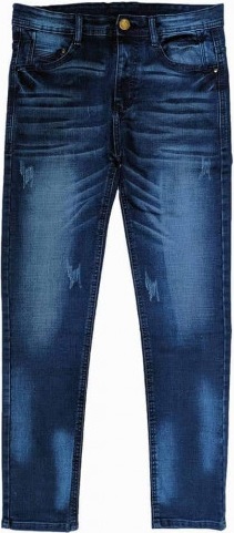 Denim Designed Long Jeans Pans
