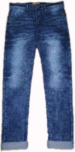 Long Style Blue Jeans Pant