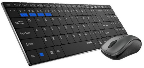 Rapoo 9060M Wireless Mouse and Metal Keyboard Combo