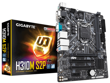 Gigabyte H310M S2P DDR4  9th Gen Motherboard