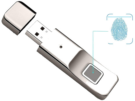 Anytek P1 32GB Smart Security Fingerprint Pendrive