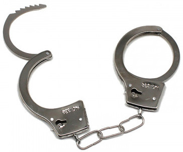 Double Lock Chain Keys Creative Handcuff