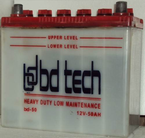 bd tech 12V 50AH Car Battery