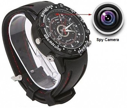 Hidden 8MP Spy Watch Camera