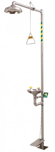 Unicare LSES 7/8 CSS 304 Drench Shower with Eyewash