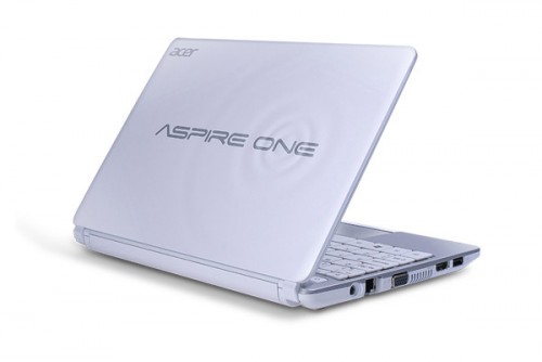 Acer Aspire AOD270 White Color Mini Notebook