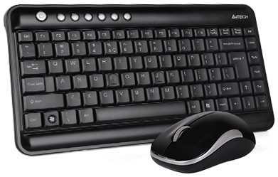 A4 Tech 3300N Wireless Combo Keyboard with Mouse