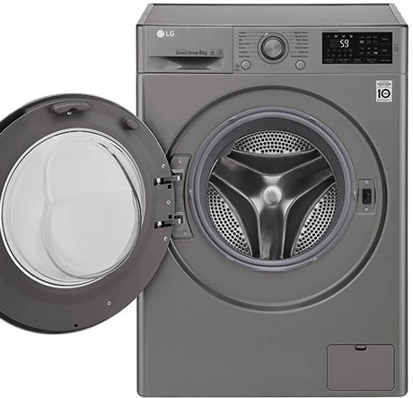 LG F4J6TNP8S 8Kg Washing Machine with NFC