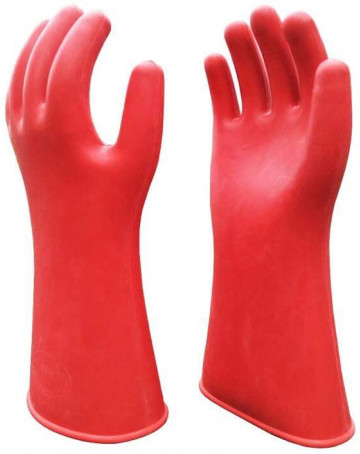 Electrical Hand Gloves 12kVA Insulation