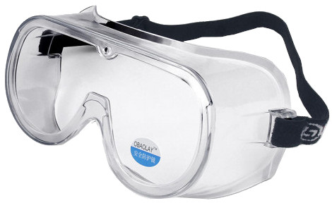 Obaolay Anti-Fog Transparent Safety Goggles